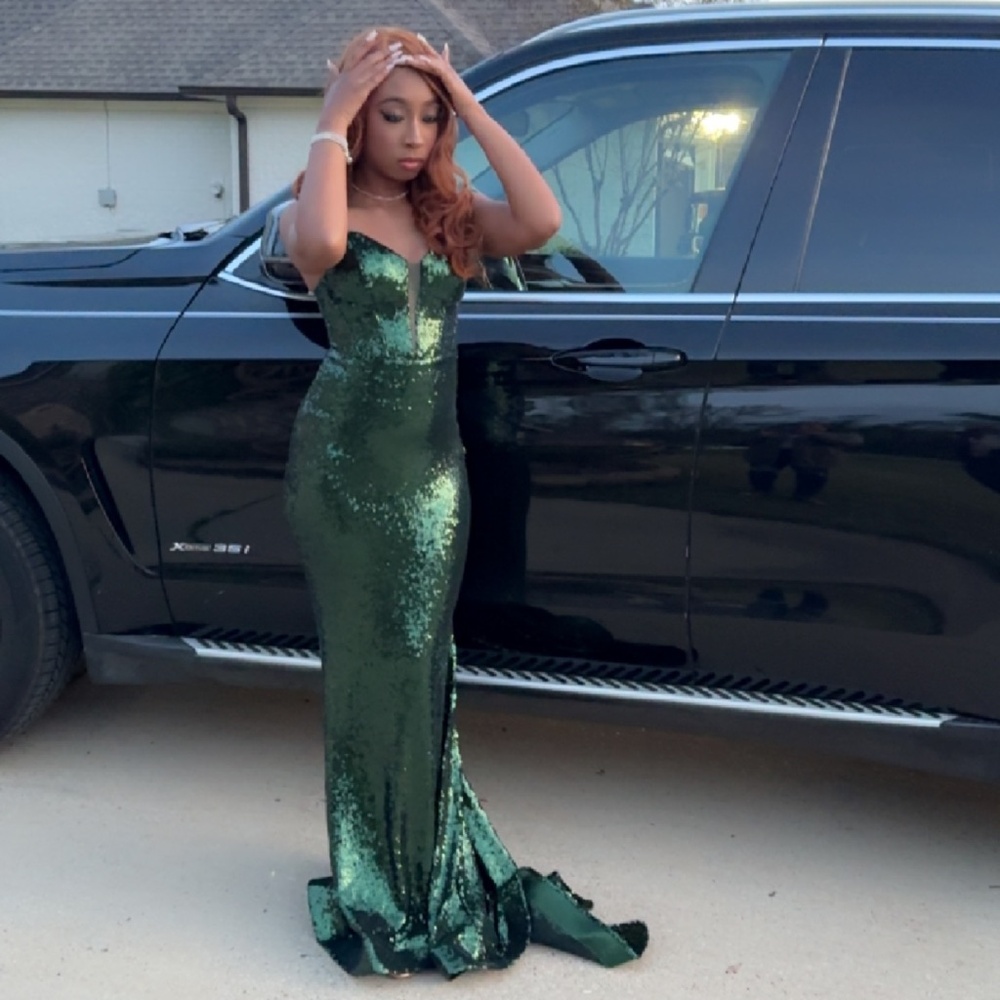 Emerald Green Formal Gown